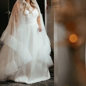 Exclusive by Essence Plus Size Wedding Dress | Ivy in Ivory